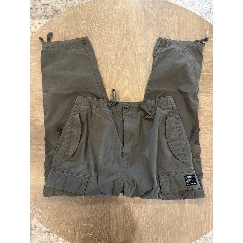 Superdry Women's Cargo Pants Combat Inspired, Regular Fit, Size 28x30